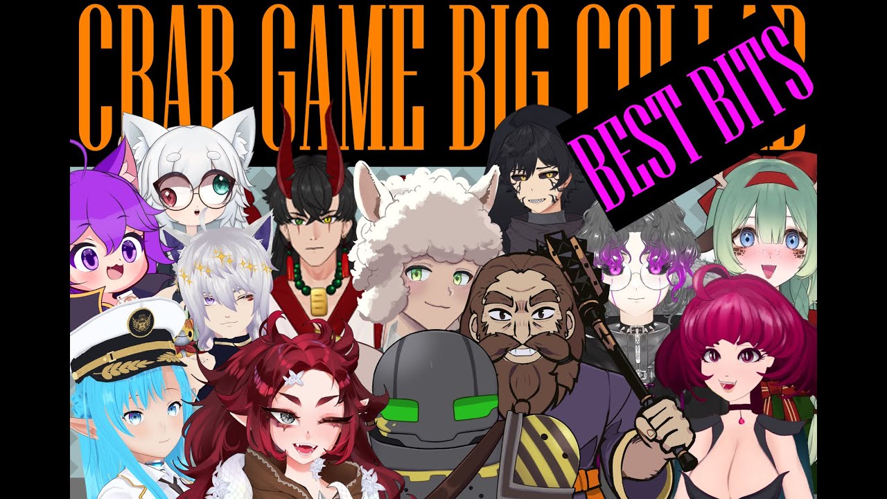 Best Bits: EUVtubers Ultimate Crab Game Collab!