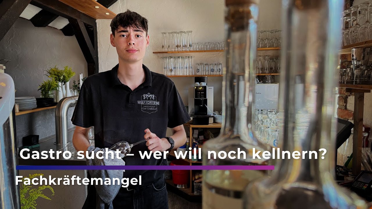 Wer will noch KELLNERN? Fachkräftemangel in der Gastronomie I Sachsen Fernsehen