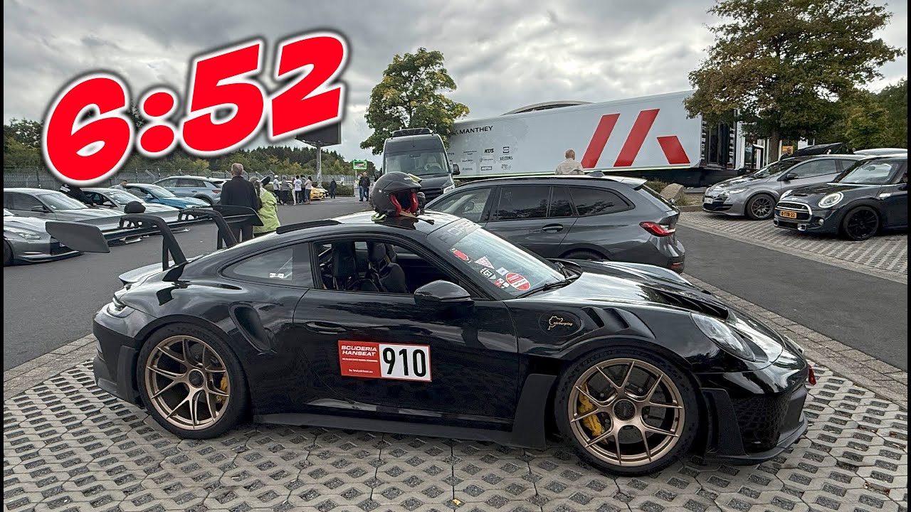 Nurburgring 6.52 BTG Porche GT3 RS 992