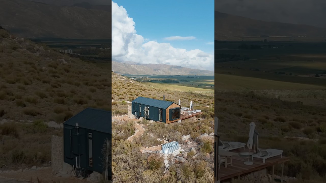 Hidden Gem near Cape Town: Perfect Tiny House Retreat #cabin #uniquestay #capetown