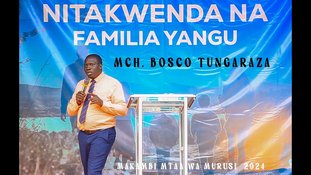 MAKAMBI MTAA WA MURUSI KASULU.  KIPINDI  CHA JIONI  NA MCHUNGAJI JACOB TUNGARAZA