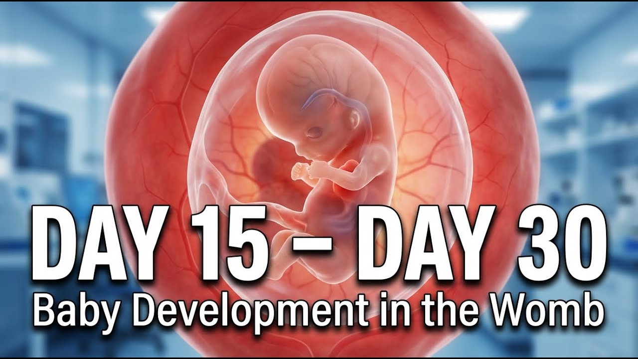 Top Medical Animator Shares INSIGHTS into 3D Fetal Development from Day 15