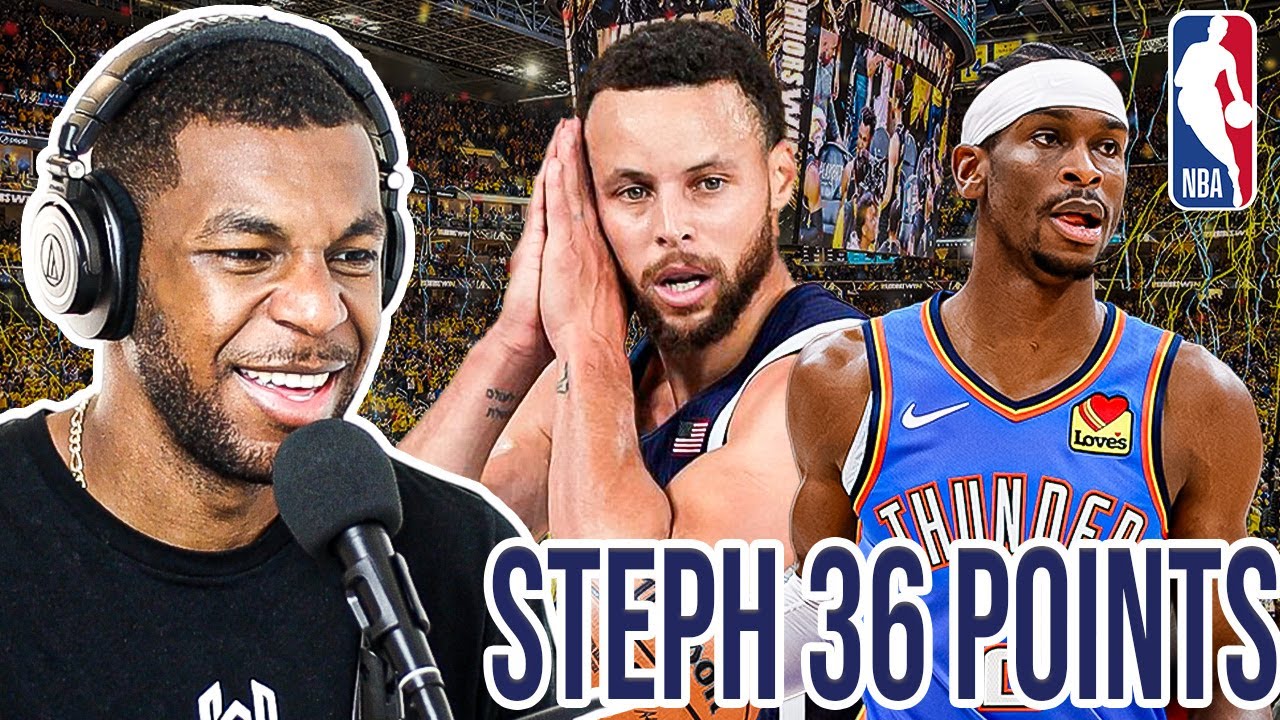 Pro Basketball Player Reacts To WARRIORS VS THUNDER | STEPH CURRY GOES FOR 36 | 24-25 NBA SEASON