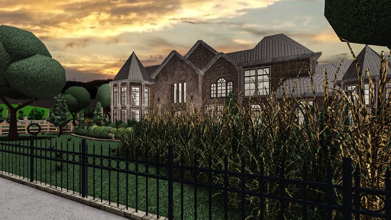 Bloxburg: Traditional Family Roleplay Mansion SpeedBuild | CANCELLED PROJECT | 1M+