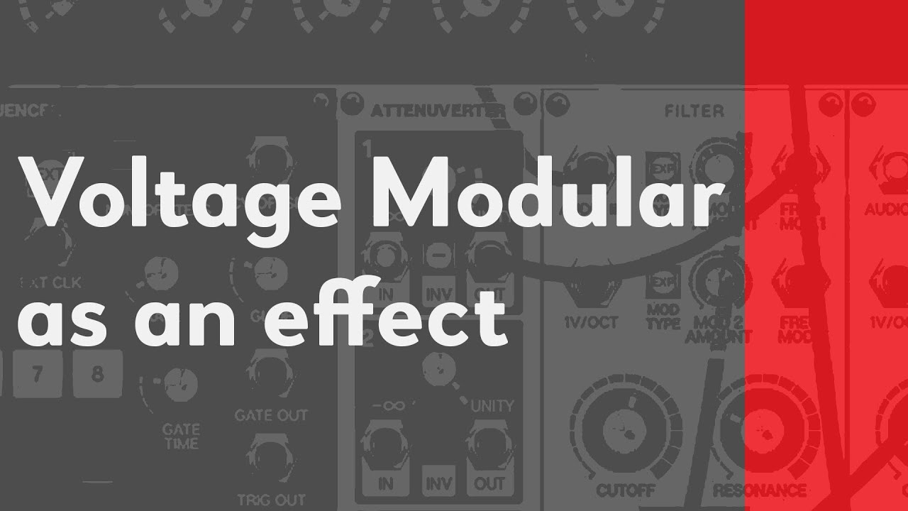 Voltage Modular Tutorial | Creating Audio Effects + Tempo Syncing