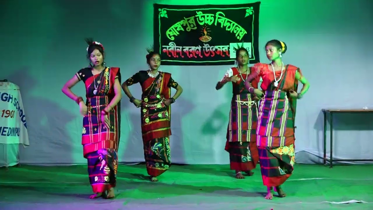 Adibashi Dance Performance by the Students of Ghoshpur High School.