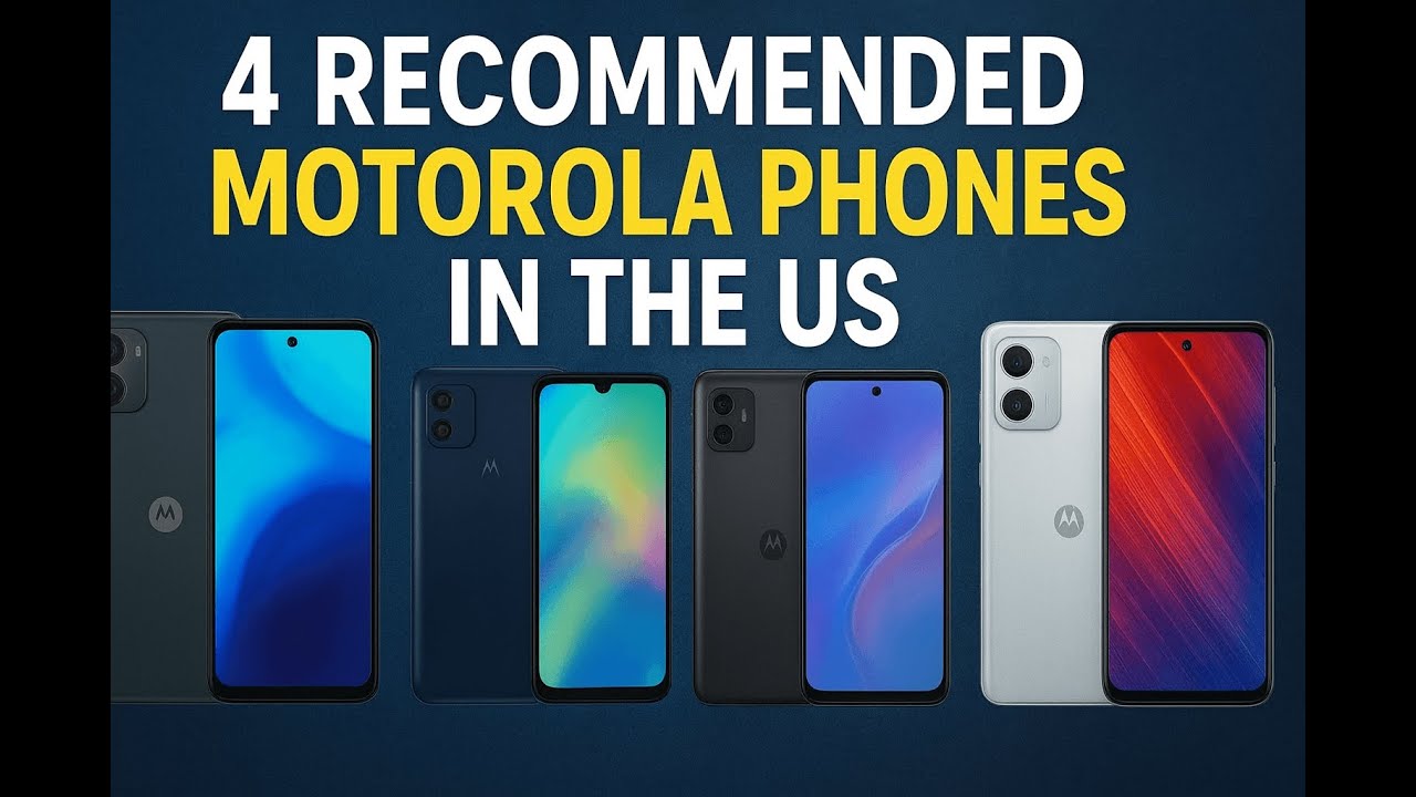 Top 4 Budget Motorola Smartphones You Can Get in the US Right Now!