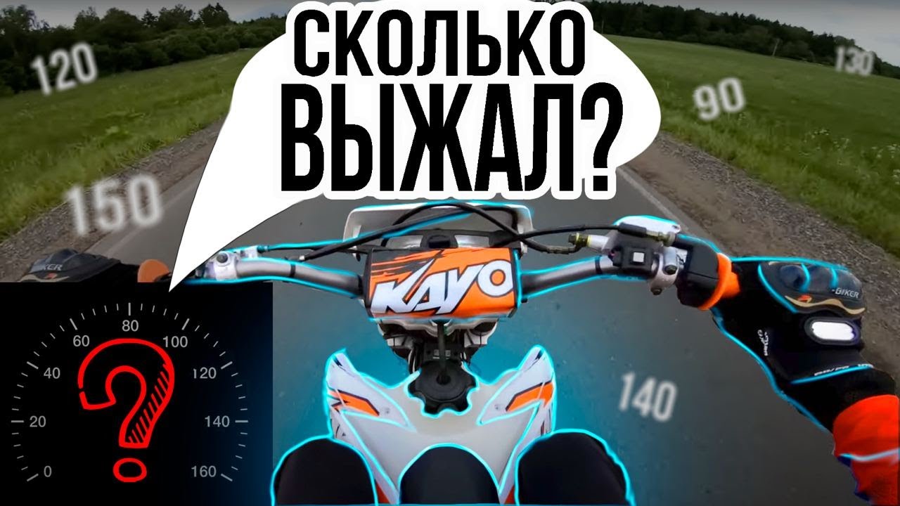 KAYO K1 2024 МАКСИМАЛЬНАЯ СКОРОСТЬ