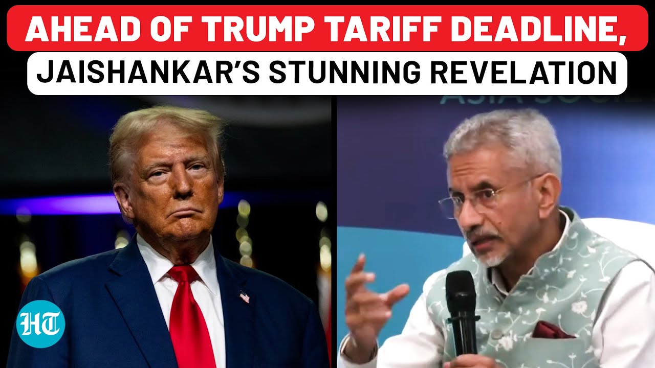 &lsquo;It Was US Which Pushed India To&hellip;&rsquo;: Jaishankar&rsquo;s Brutal Reality Check As Trump Tariff Deadline Nears