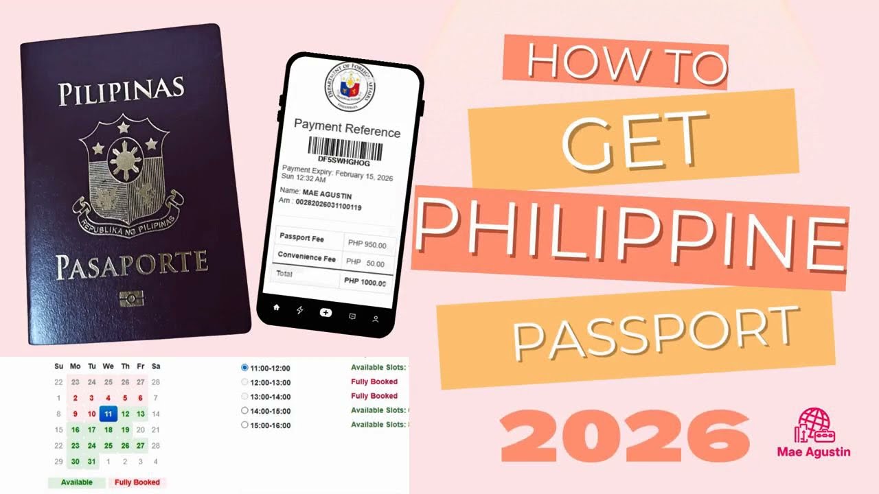 First Time Philippine Passport 2026 🇵🇭 | DFA Requirements, Appointment & Fees (Step-by-Step Guide)