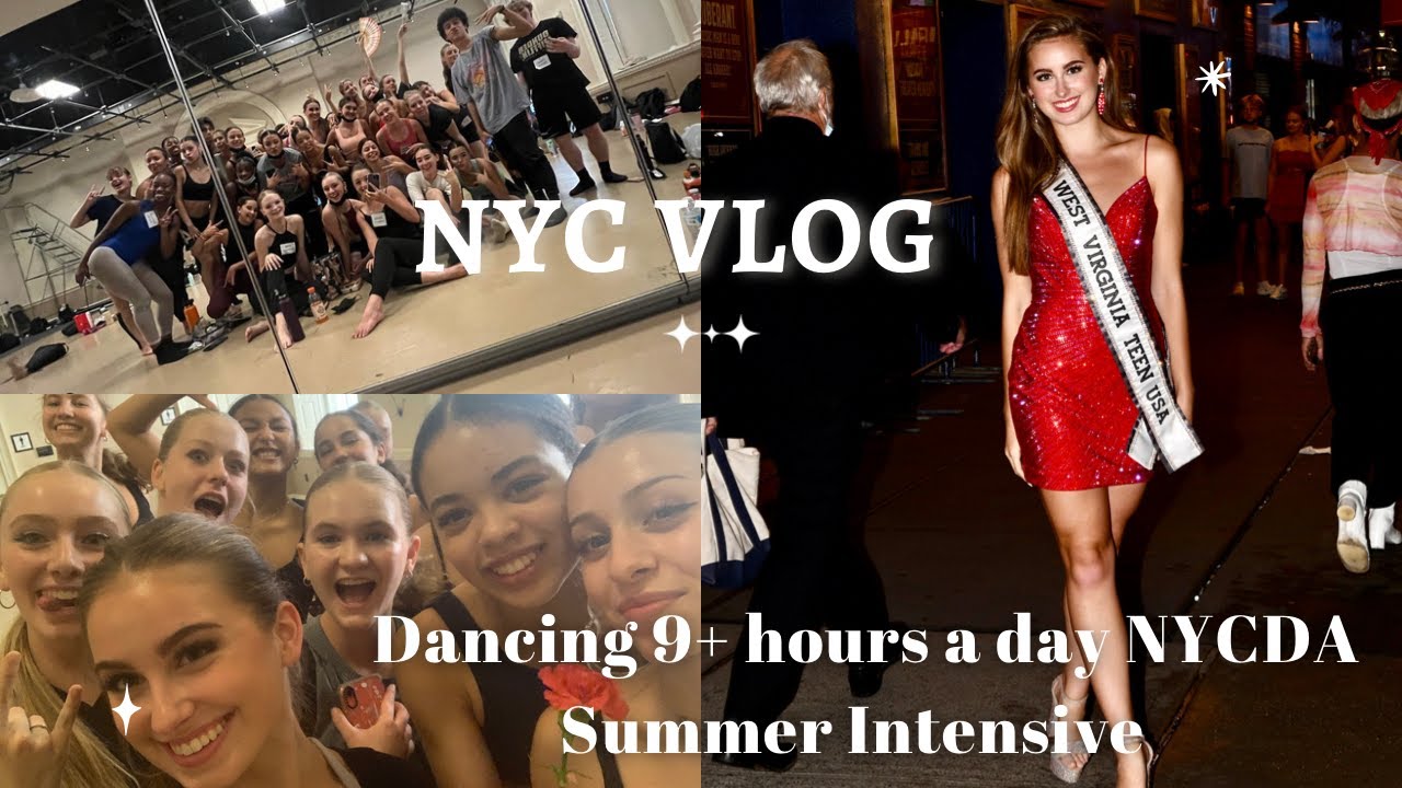 NYC VLOG 11: Dancing 9+ hours a day! | NYCDA vlog | New York City and Broadway