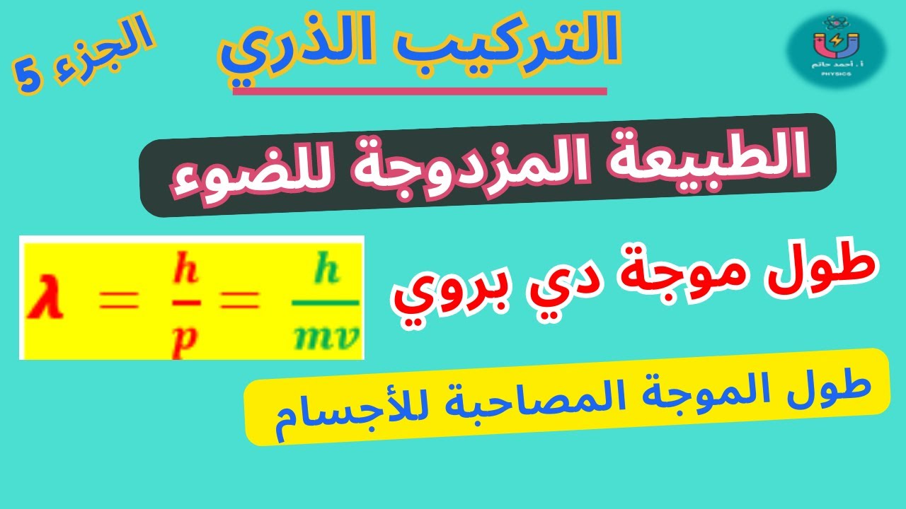 التركيب الذري توجيهي 2005 | الطبيعة الجسيمية والموجية للضوء