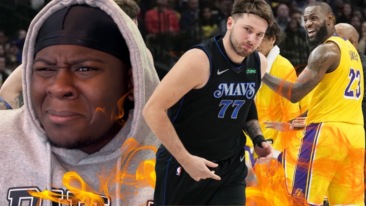 HEADBAND LUKA JUST *DESTROYED* LEBRON! Los Angeles Lakers vs Dallas Mavericks *REACTION* IM DONE !!!