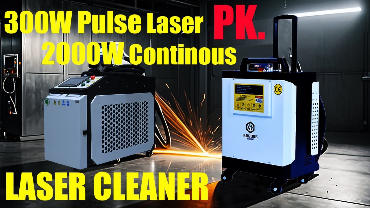 Pulse vs. Continuous Laser Cleaning Machine: What's the Difference?