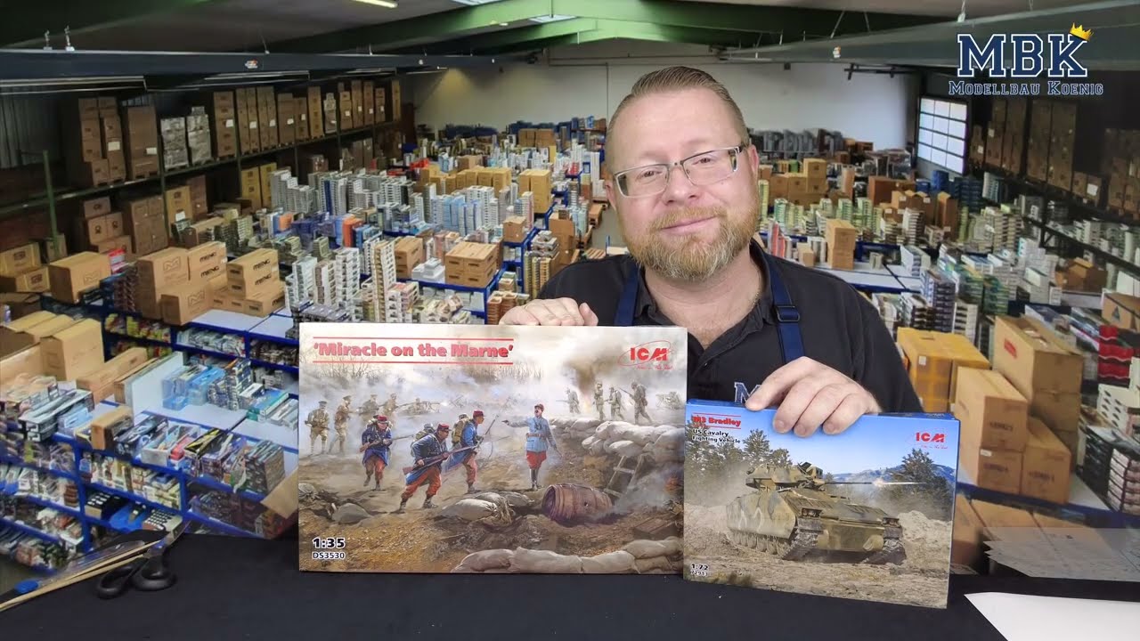 MBK packt aus #1323 😱 ICM Miracle on the Marne 1:35 & M3 Bradley 1:72 im Detail!