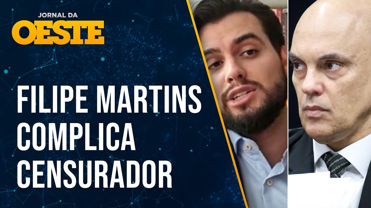 Moraes cede à pressão popular e acata pedido da defesa de Filipe Martins