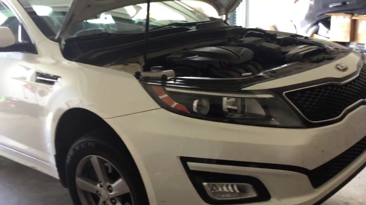 2011-2017 Kia Optima Oil Change