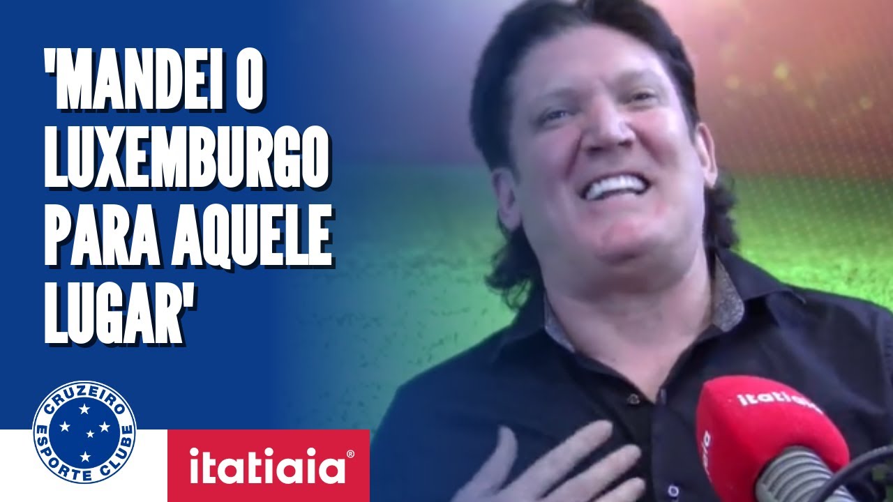 ROBERTO GA&Uacute;CHO, &Iacute;DOLO DO CRUZEIRO, RECORDA CENA COM VANDERLEI LUXEMBURGO NA FINAL DA COPA DO BRASIL