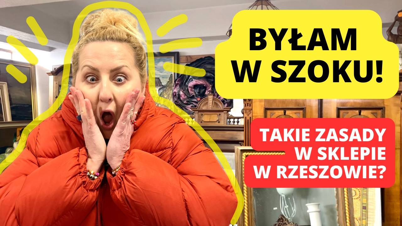 SEKRETNY POKÓJ BYŁ OTWARTY 🚨Ale te zasady… Chcieli mnie wyrzucić?! 😱SKLEP ZE STAROCIAMI/ RZESZÓW