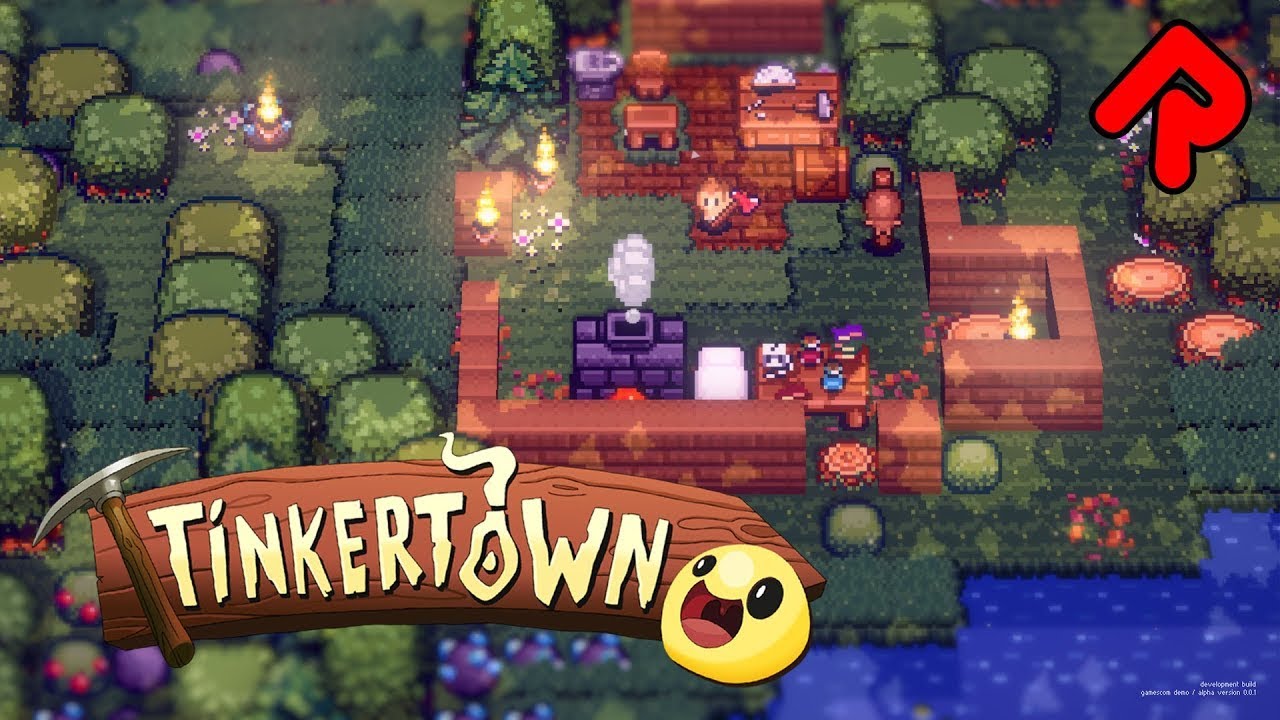 Tinker Town - A refreshing new early access Multiplayer Sandbox game. Minecraft meets classic Zelda!