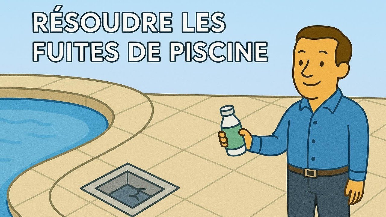 Comment colmater une fuite dans une piscine - Guide &eacute;tape par &eacute;tape