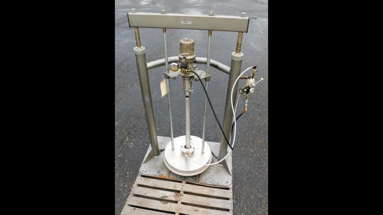 Graco heavy duty drum ram/pump with Monarch pump.
