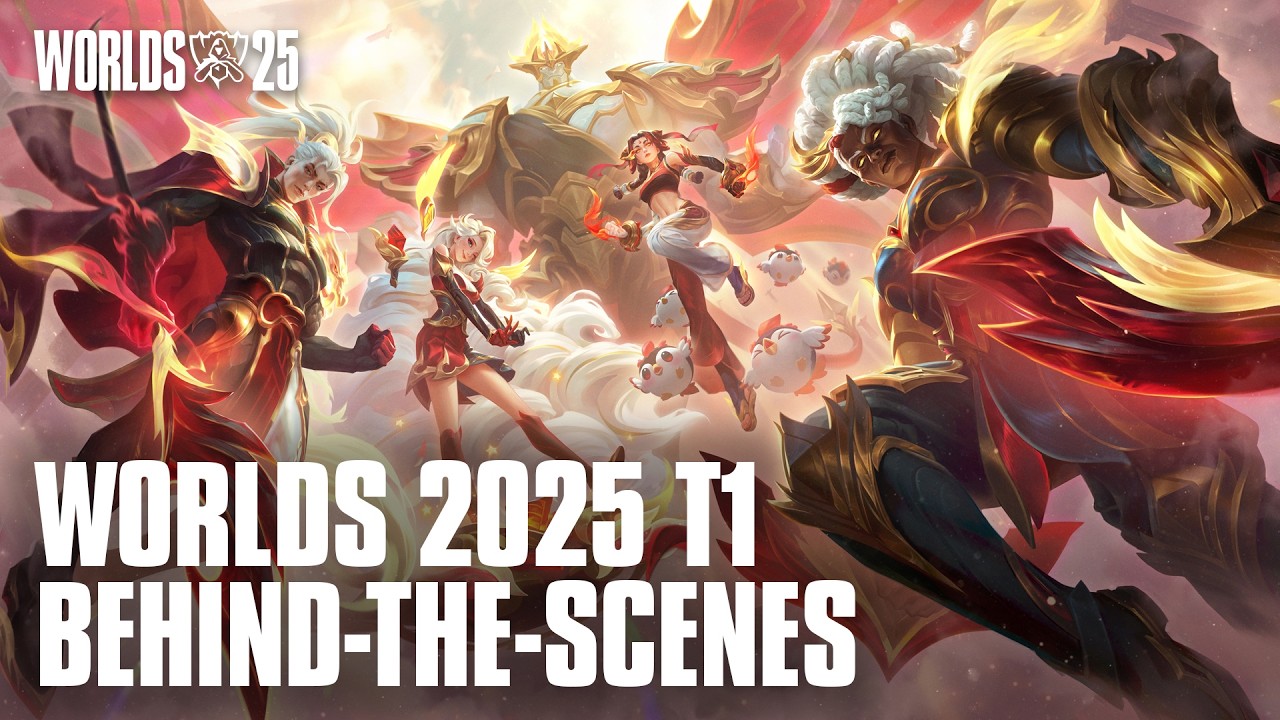 Three-peat, 1 Dynasty: T1 Worlds 2025 Skins | Behind the Scenes - League of Legends