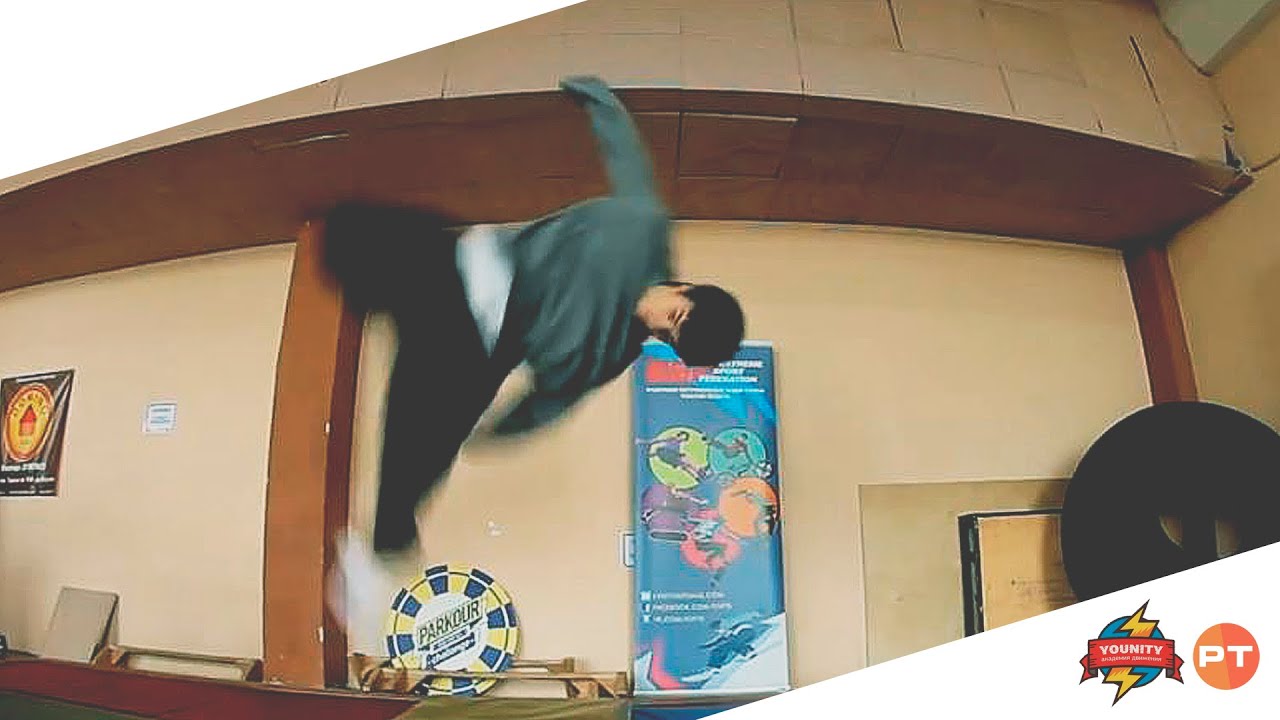 Обучение: арабское сальто (Parkour Tricks)