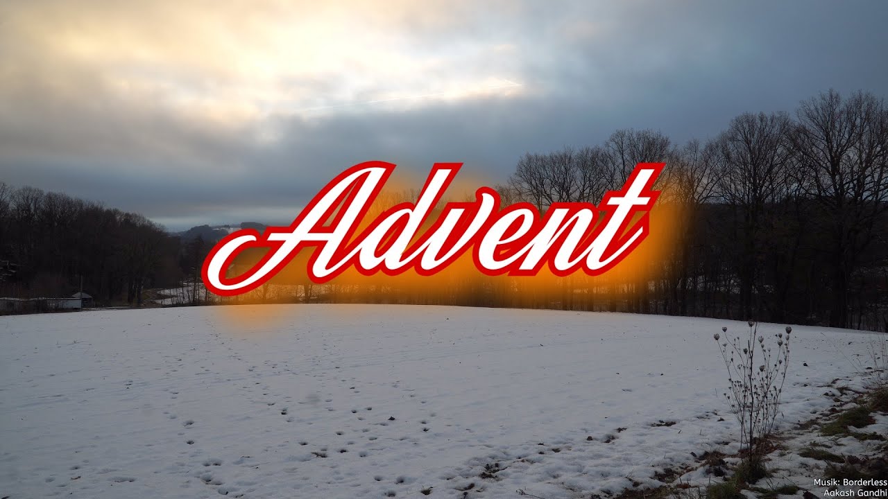 Erster Advent im Schnee