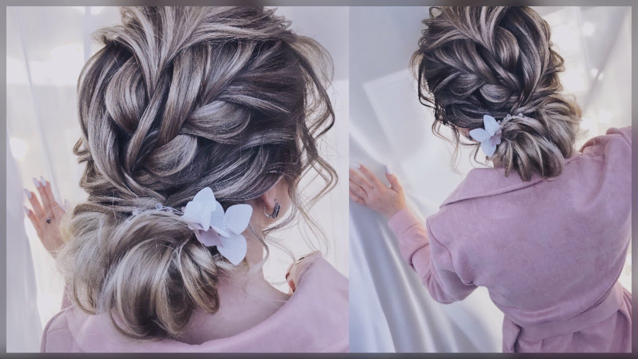 Прическа с косой на каждый день | Обучение прическам с нуля | Everyday hairstyle | hairtutorial