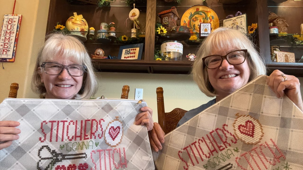 May 30, 2025 Flosstube #108 Here Comes the Sun—We are on to summer stitching!