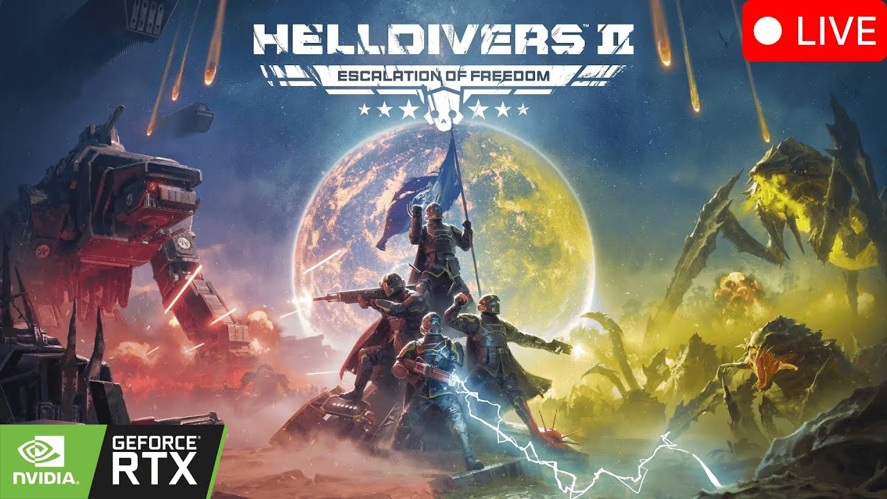 Playing Helldiver 2