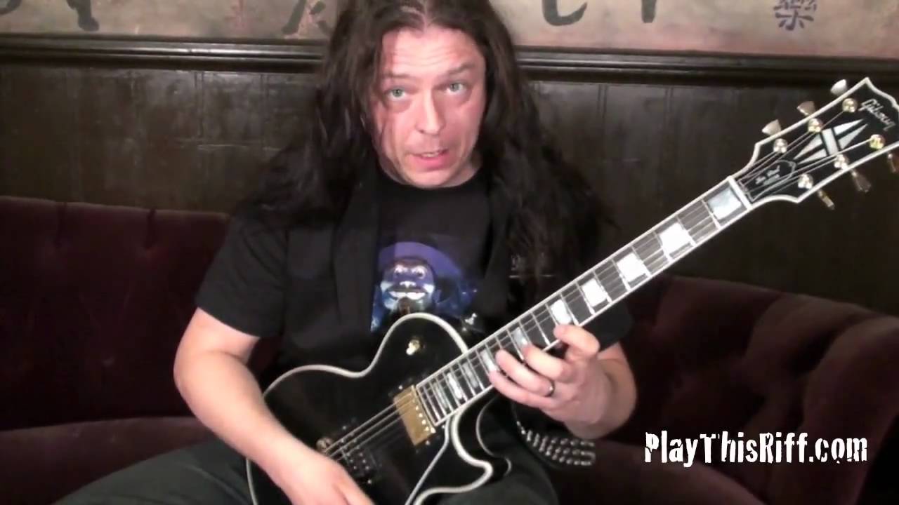 PlayThisRiff.com HAMMERFALL Guitar Lesson