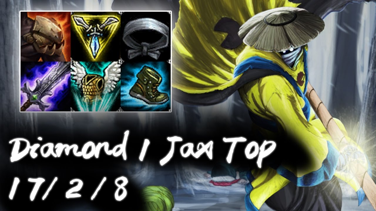Diamond 1 Jax Top vs Yorick | Korea High Elo Replays