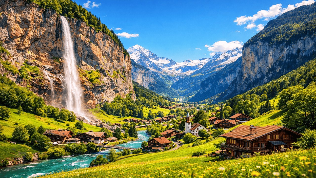The Most Beautiful Valley in Switzerland 🇨🇭 | Lauterbrunnen