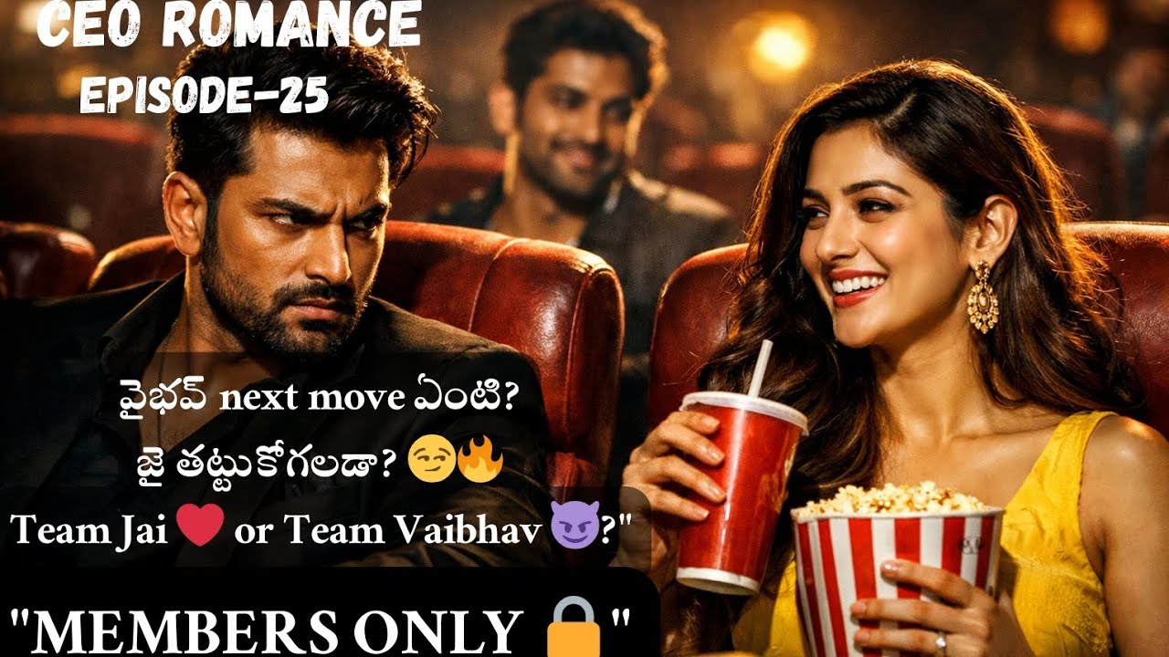 వైభవ్ అతిథిని ఇష్టపడుతున్నాడా? Jai feeling jealous  🫢 | ceo Romance 25 | exclusive content | #fm 
