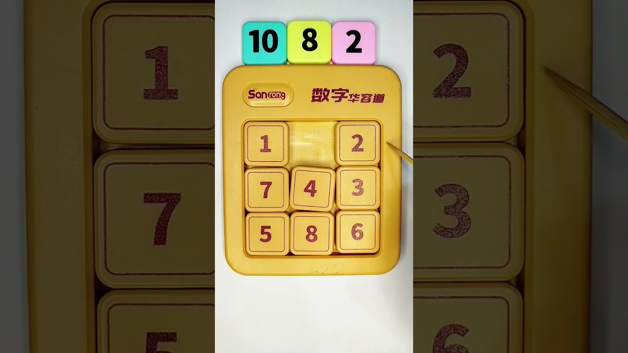 Sliding Puzzle #100 #satisfying #puzzle #game #puzzlegame #gameplay #puzzlesolving #asmr #asmrsounds