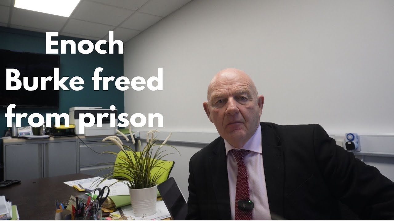 Enoch Burke freed from prison