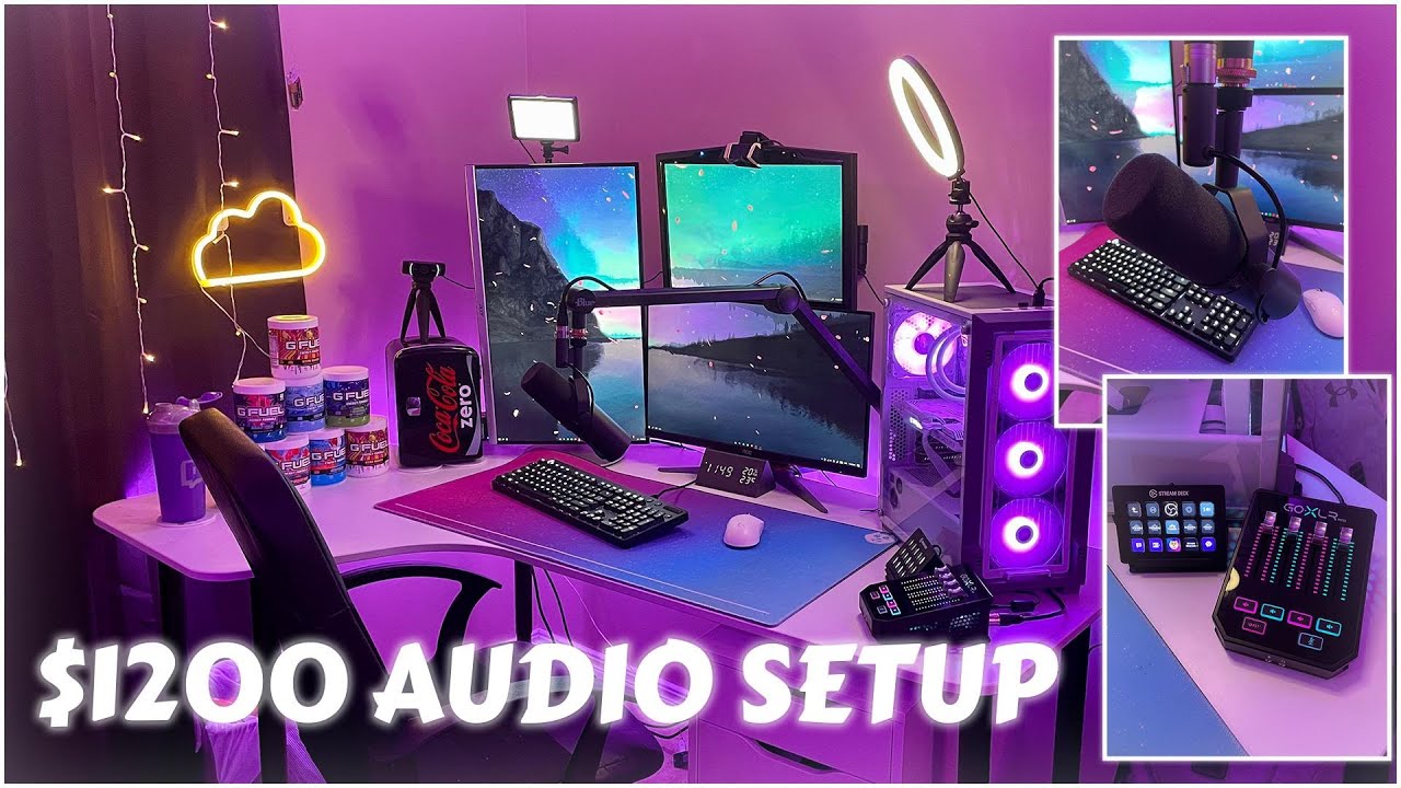 Building my DREAM Audio Setup (SM7B, GoXLR) | Sound Test + Unboxing