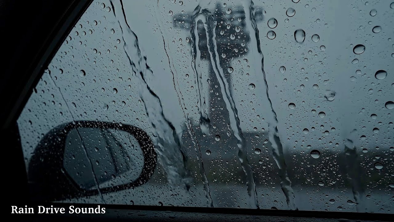 Intense Rain Sounds Inside Cozy Car 🌧️ Sleep Instantly, Stop Overthinking, White Noise