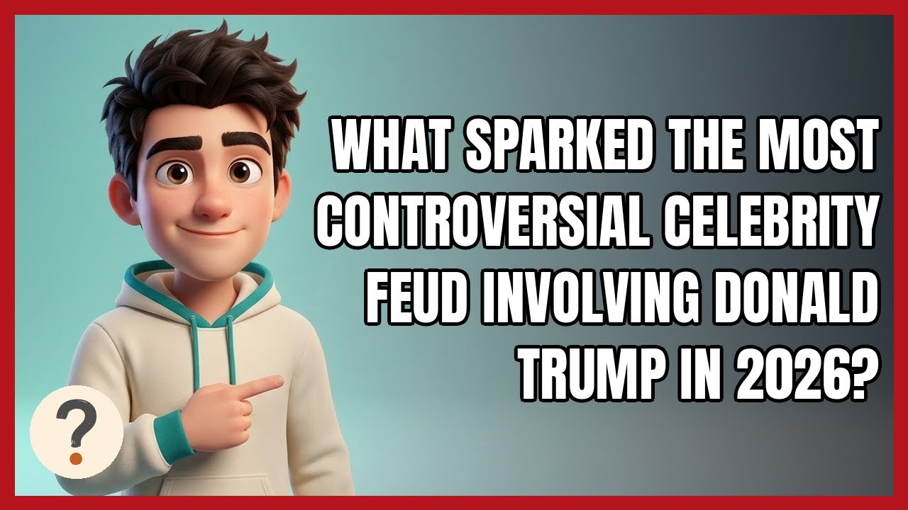 What Sparked the Most Controversial Celebrity Feud Involving Donald Trump in 2026?