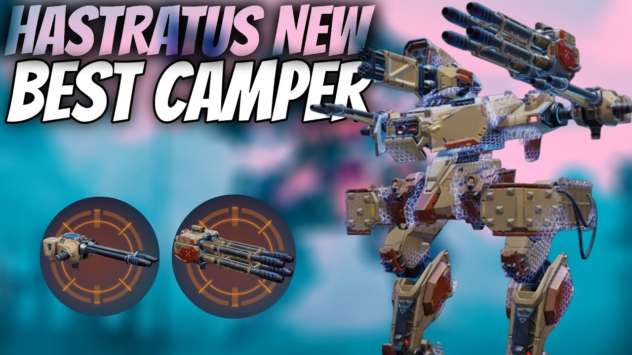 Nuevo mejor CAMPER Hastratus SUPER LETAL A LARGA Y CORTA DISTANCIA! 😱 - War Robots #WRWinGladius