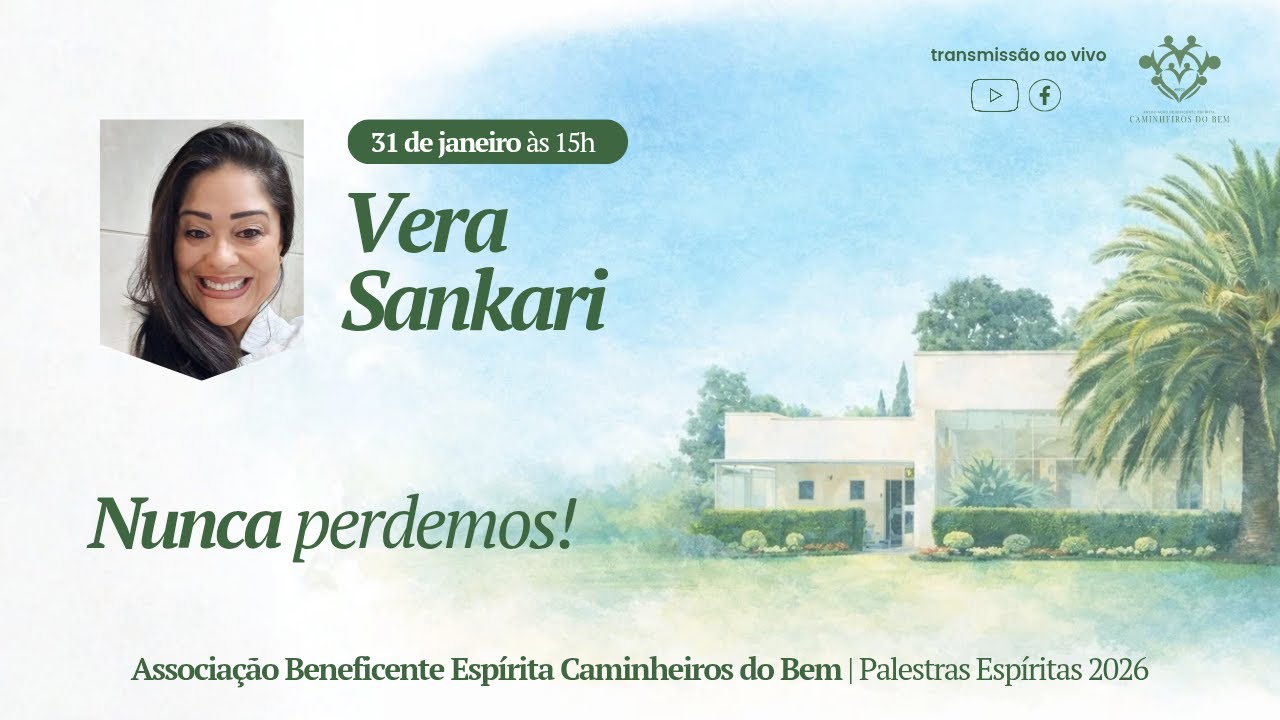 Nunca perdemos! | Vera Sankari | 31/01/2026