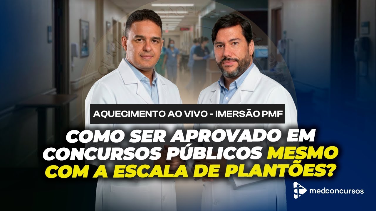 COMO SER APROVADO EM CONCURSOS MESMO COM A ESCALA DE PLANTÕES | MedConcursos