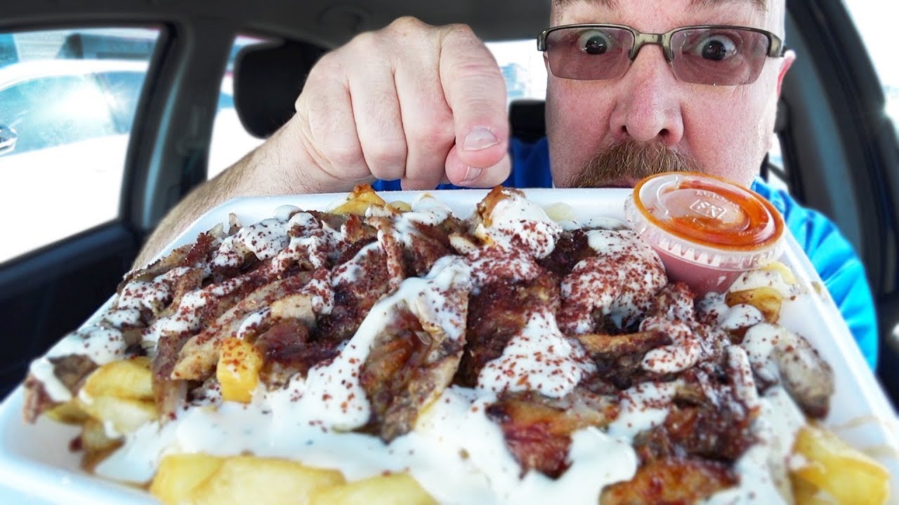 Shawarma Poutine from Osmow's Mediterranean Restaurant