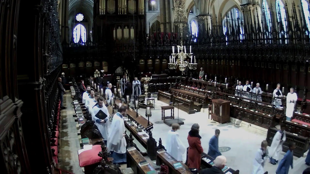 Choral Mattins at Lincoln Cathedral
