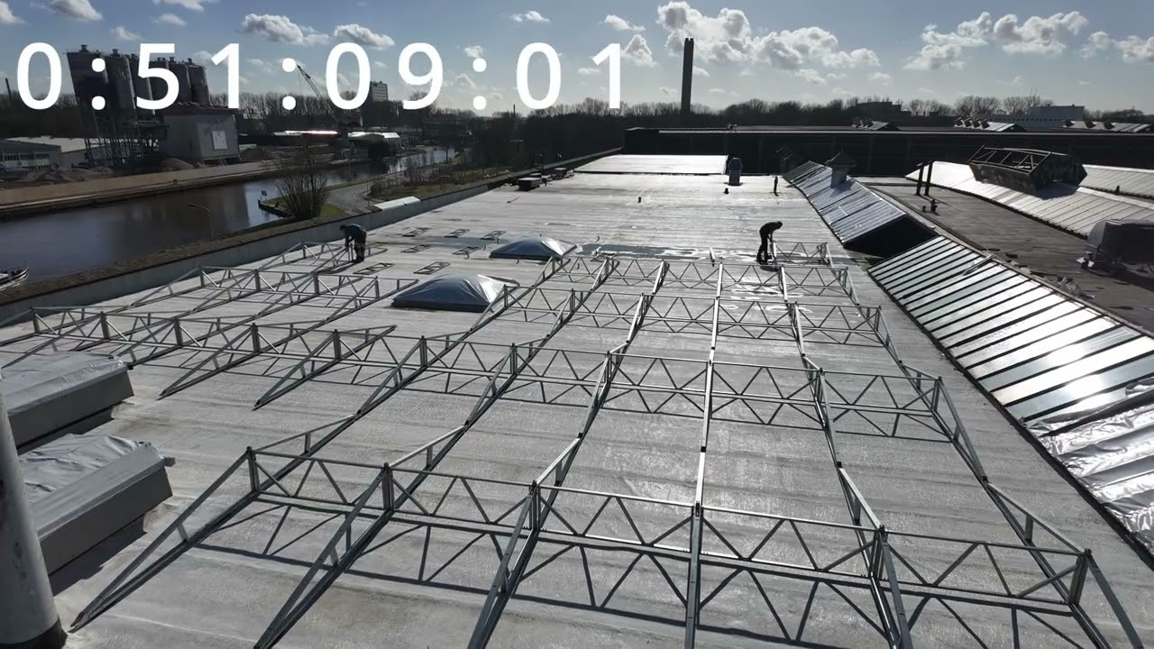 Installation V2 RABLE4Roofs Timelapse