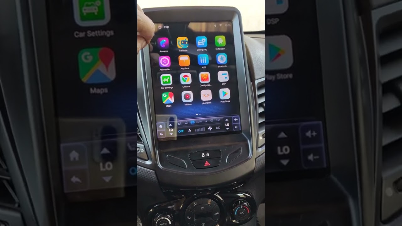 Carplay tesla Android auto Ford New fiesta