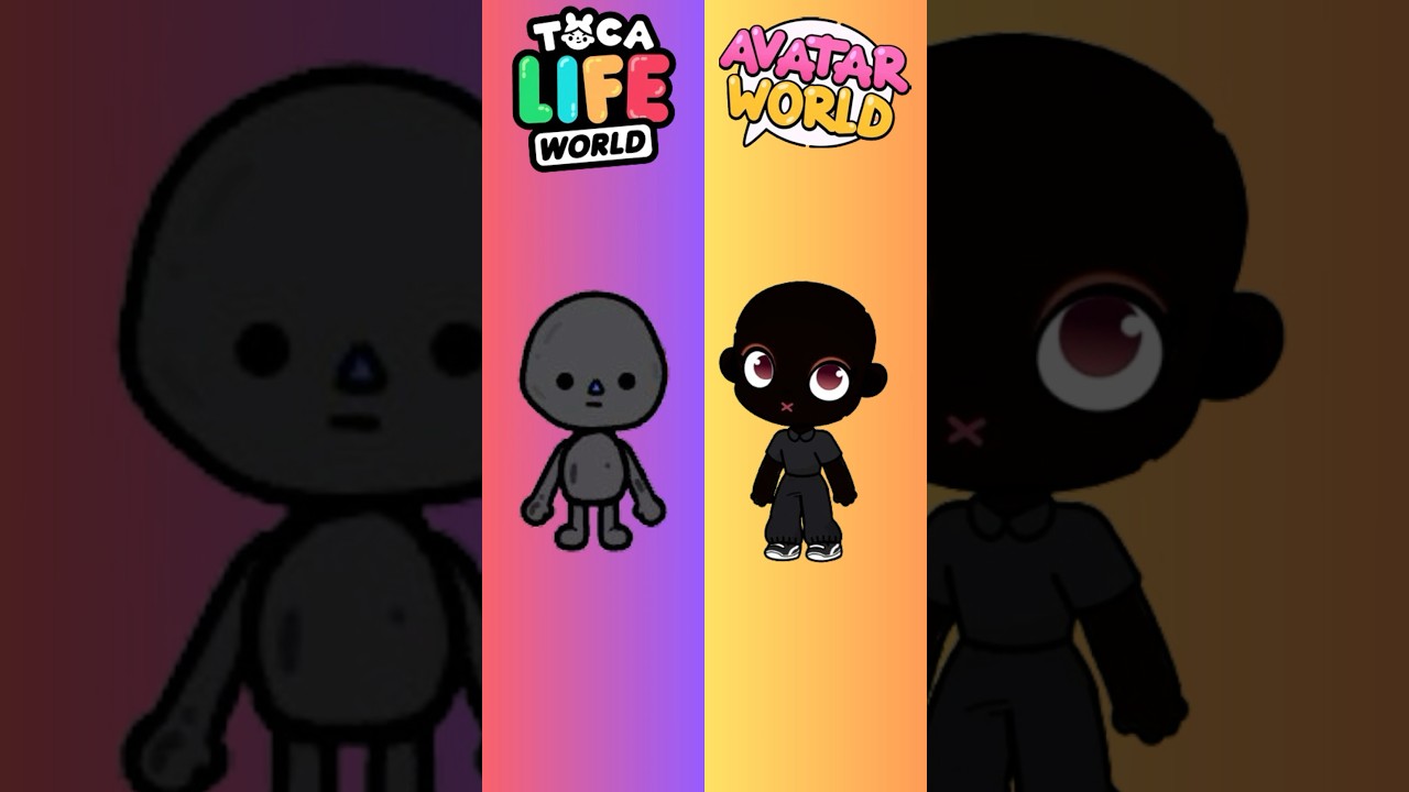 TOCA BOCA WORLD VS AVATAR WORLD 😍🥰 CUP CHALLENGE CHARACTERS 5