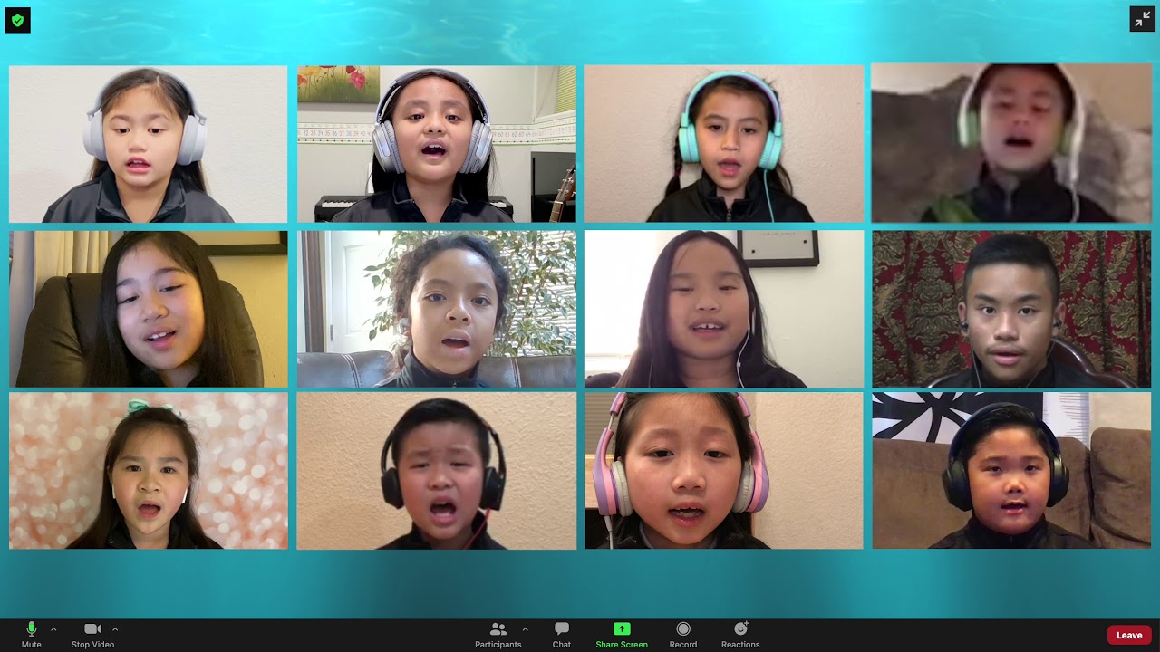 Grandparents Day Song by SJB School Choir Milpitas, CA